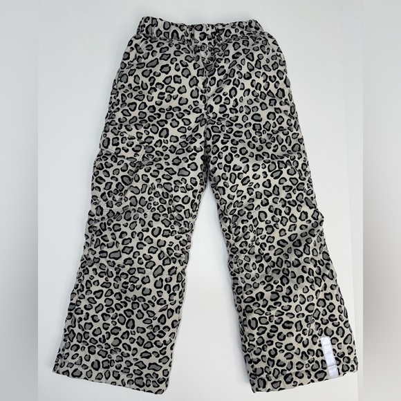 Hanna Andersson Other - Hanna Anderrson Girls Leopard Print Snow Pants Size 110 (4-6)